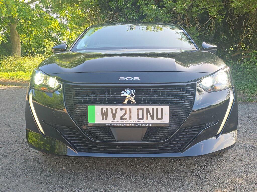 Peugeot e-208 Hatchback 50Kwh Allure Premium 202121 WV21ONU Black #2