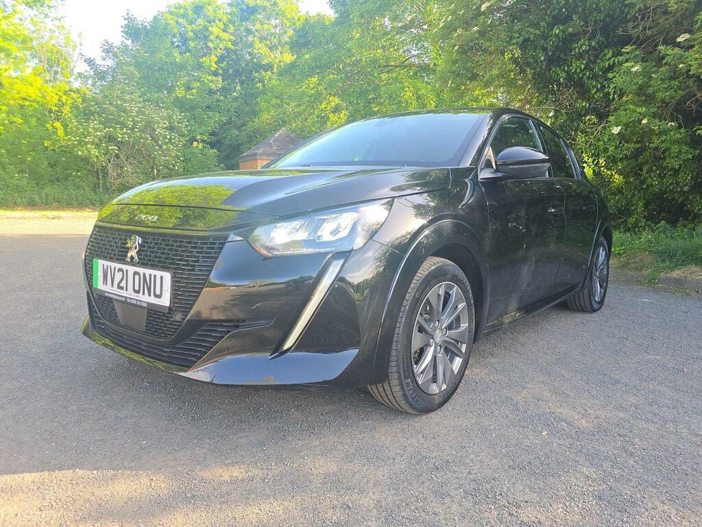 Peugeot e-208 Hatchback 50Kwh Allure Premium 202121 WV21ONU Black #3