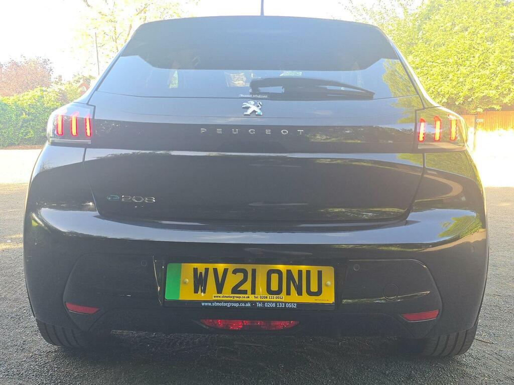 Peugeot e-208 Hatchback 50Kwh Allure Premium 202121 WV21ONU Black #6