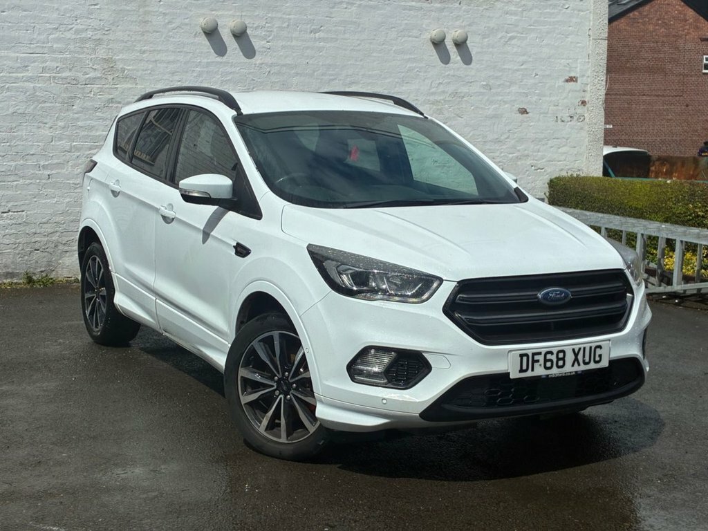 Ford Kuga 2L St-line DF68XUG White #2