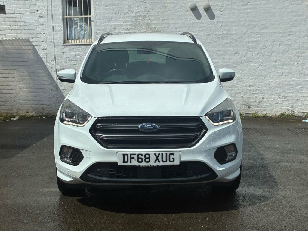 Ford Kuga 2L St-line DF68XUG White #4