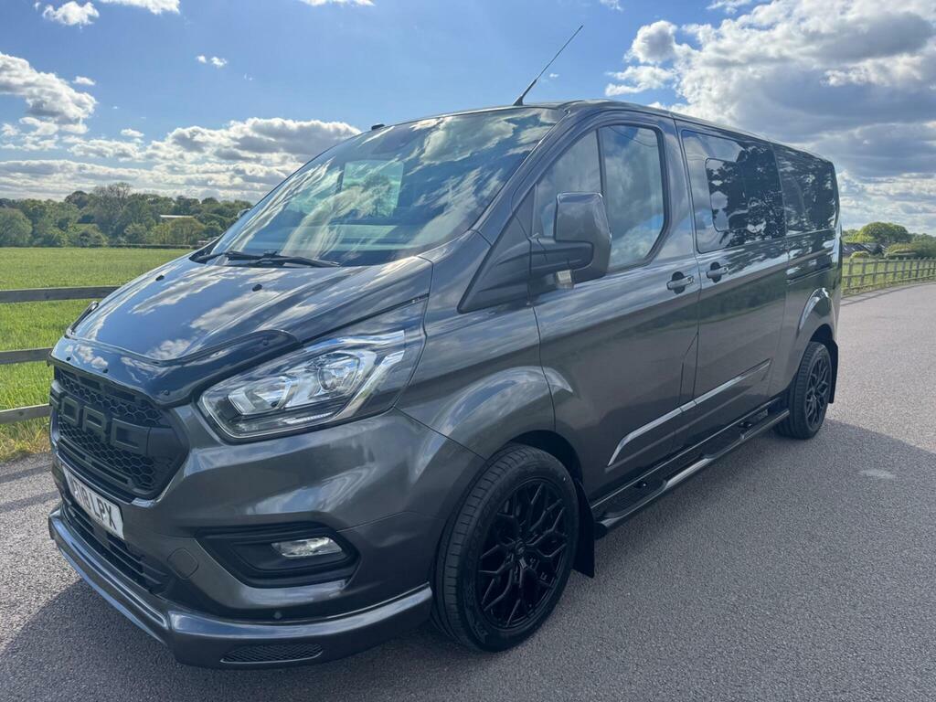 Ford Transit Custom 2.0 320 Ecoblue Limited Crew Van L2 H1 Euro 6 Grey