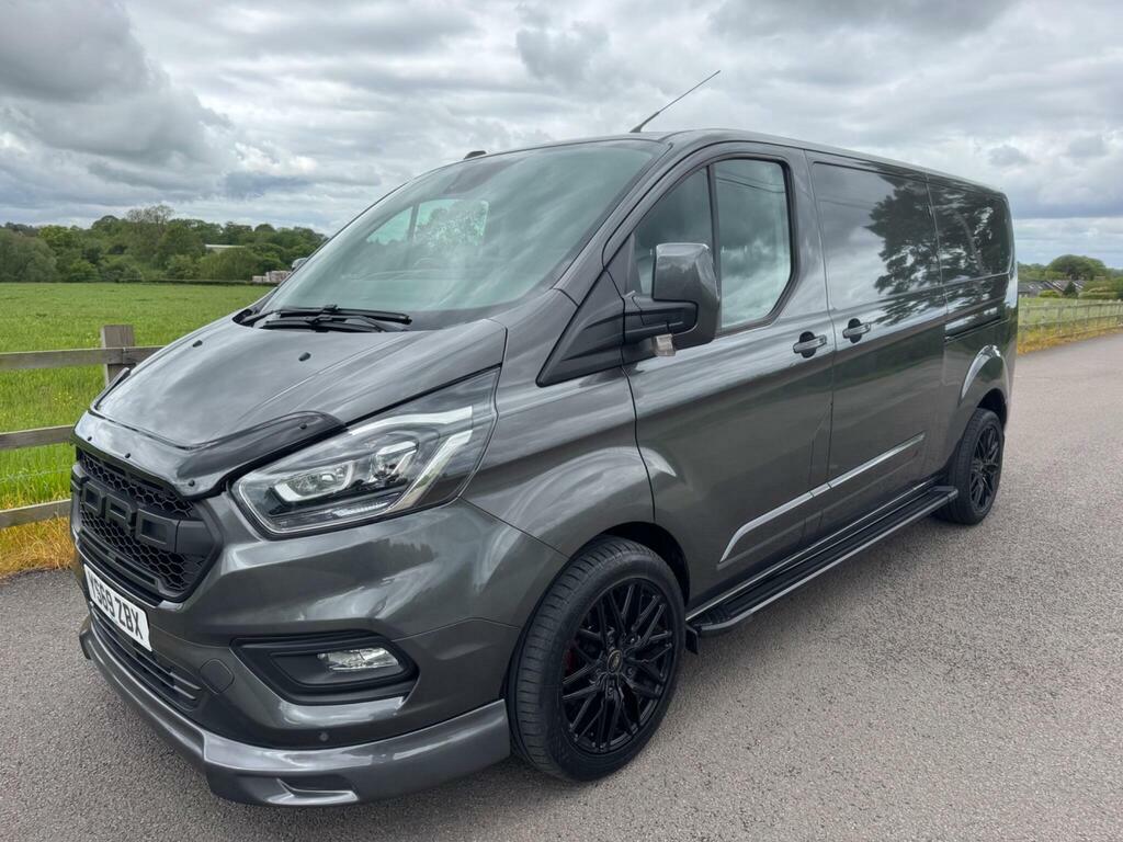 Ford Transit Custom 2.0 300 Ecoblue Limited L2 H1 Euro 6 Ss YS69ZBX Grey #6