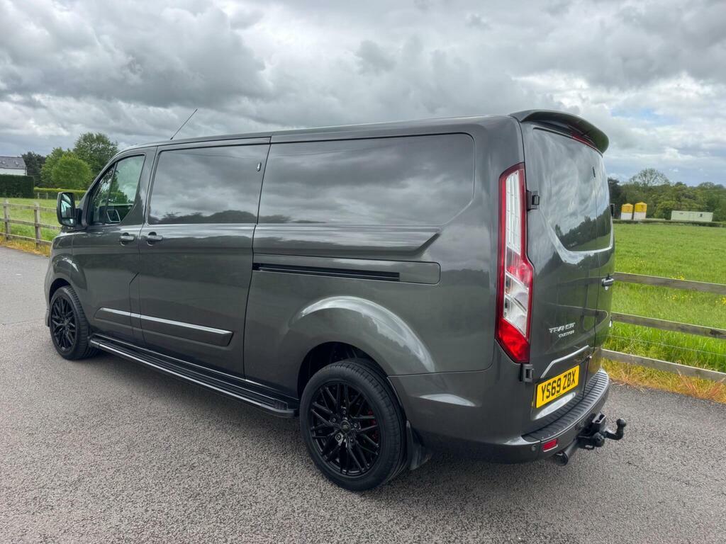 Ford Transit Custom 2.0 300 Ecoblue Limited L2 H1 Euro 6 Ss YS69ZBX Grey #4