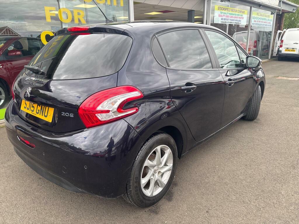 Peugeot 208 1.2 Vti Puretech Style Euro 6 SJ15GNU Blue #3