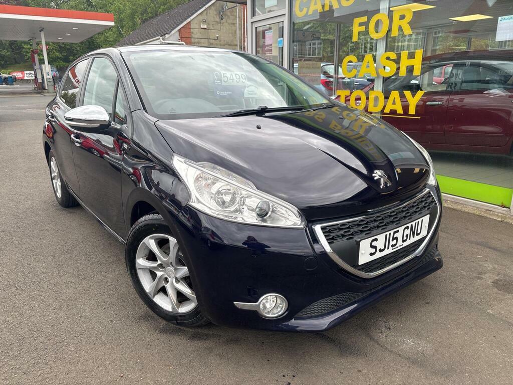 Peugeot 208 1.2 Vti Puretech Style Euro 6 SJ15GNU Blue #2
