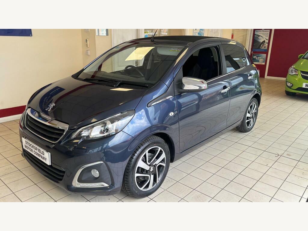 Peugeot 108 1.2 Vti Puretech Allure Top Euro 5  Blue #4