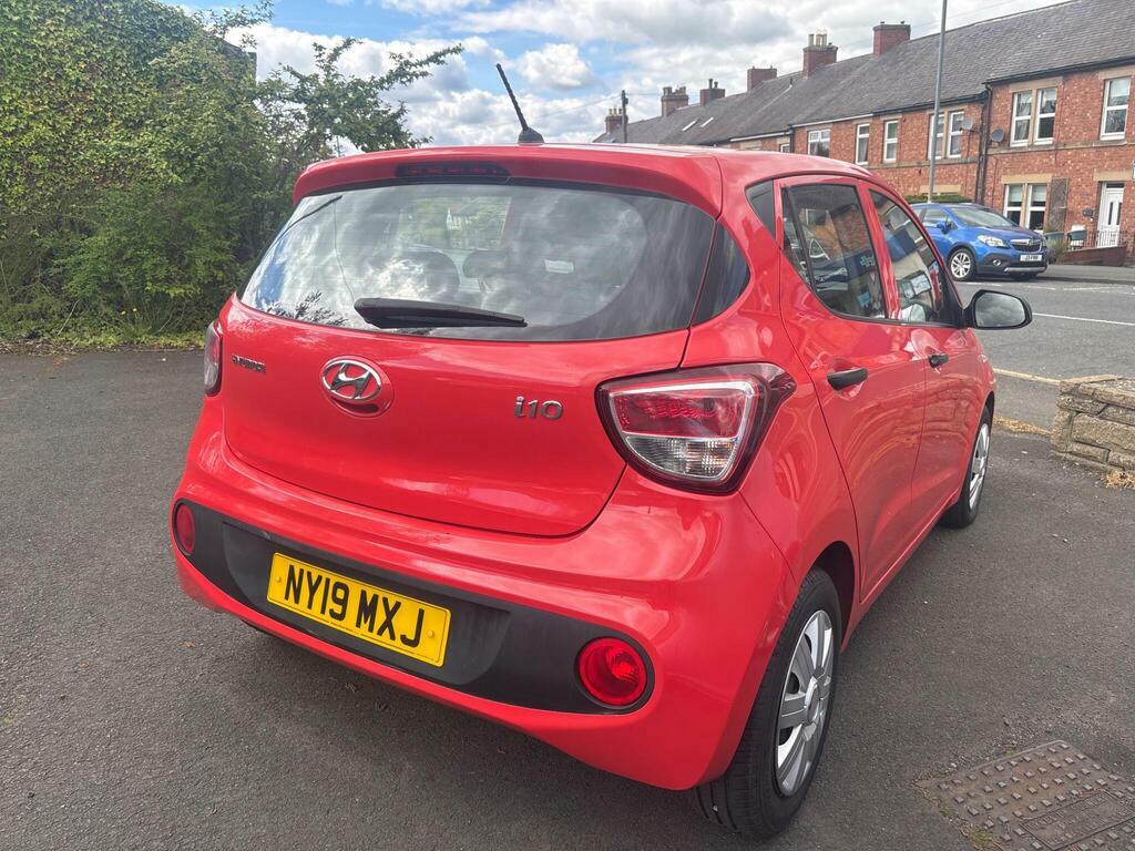 Hyundai I10 1.0 S Euro 6 NY19MXJ Red #4