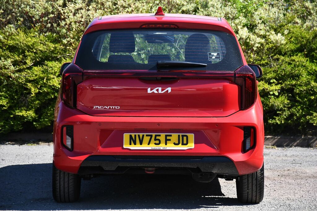 Kia Picanto 1.0 Pure Hatchback Euro 6 Ss NV75FJD Red #6