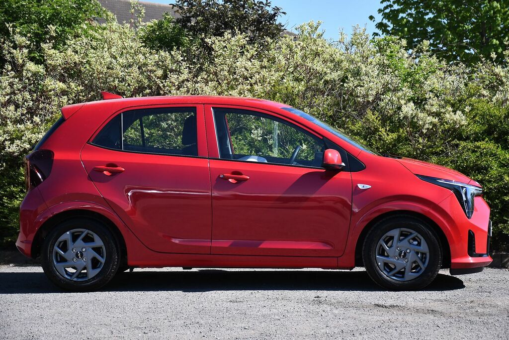 Kia Picanto 1.0 Pure Hatchback Euro 6 Ss NV75FJD Red #2