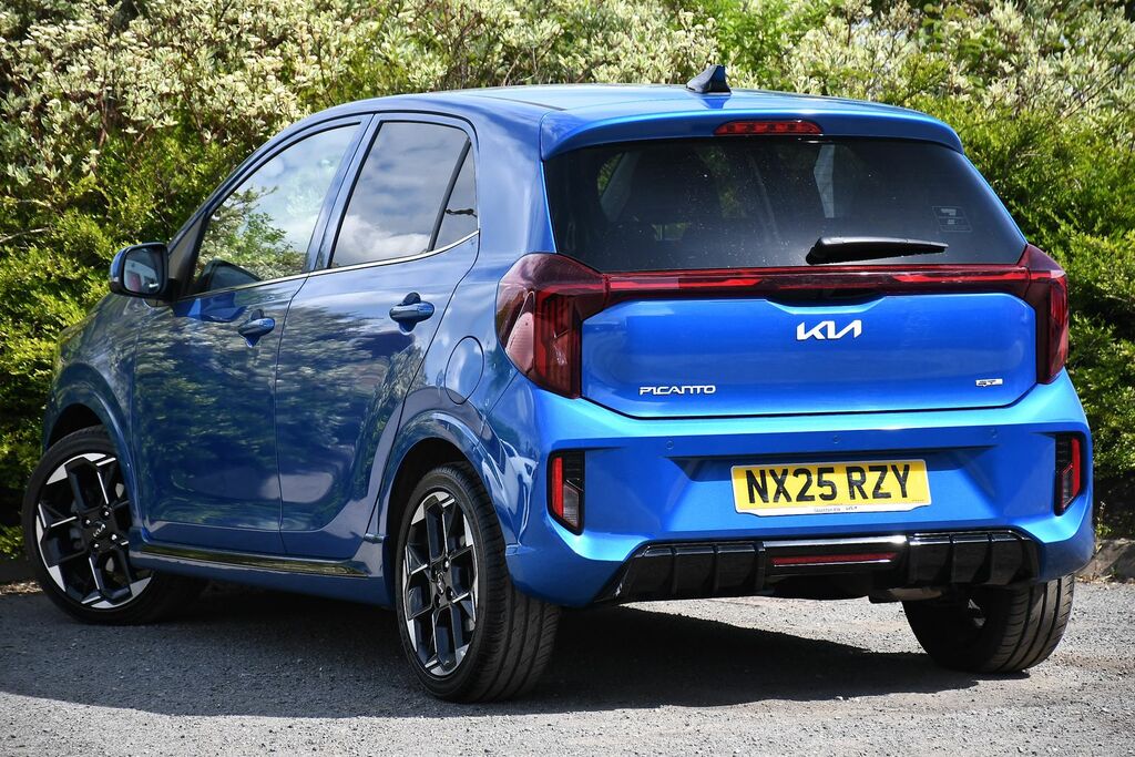 Kia Picanto 1.0 Gt-line Hatchback Euro 6 S NX25RZY Blue #3