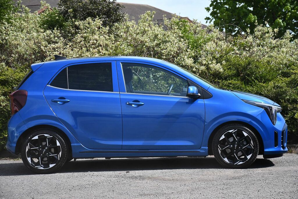 Kia Picanto 1.0 Gt-line Hatchback Euro 6 S NX25RZY Blue #2
