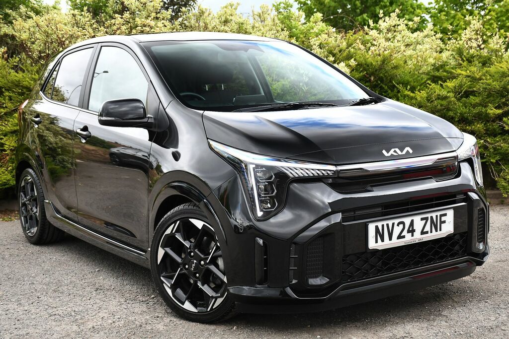 Kia Picanto 1.0 Gt-line Hatchback Amt Euro 6 Ss Black
