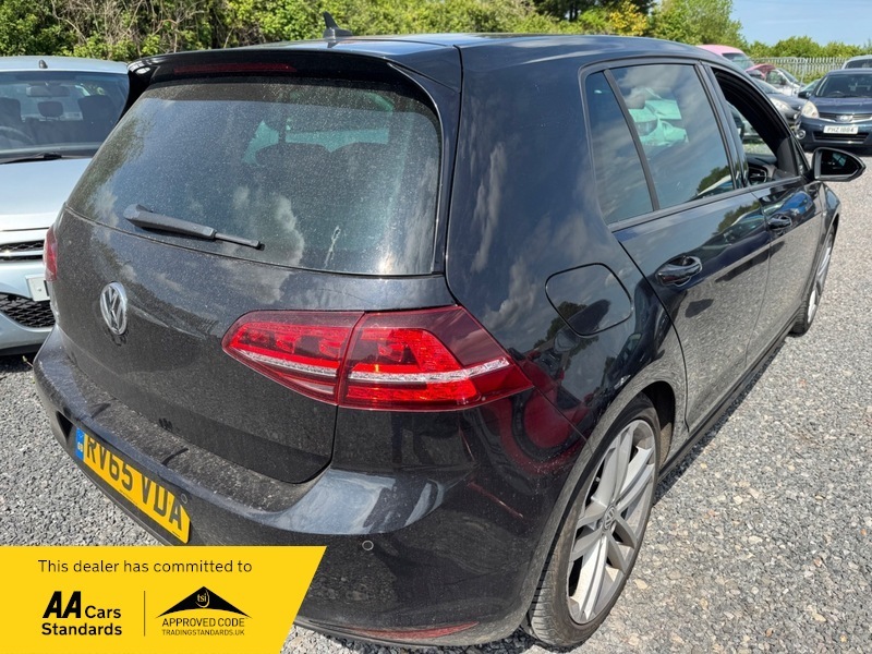 Volkswagen Golf Gtd Black #4
