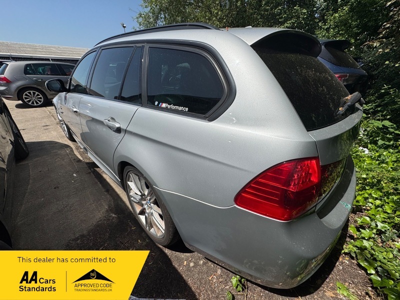 BMW 3 Series 320D M Sport Business WH05MDC Silver #4