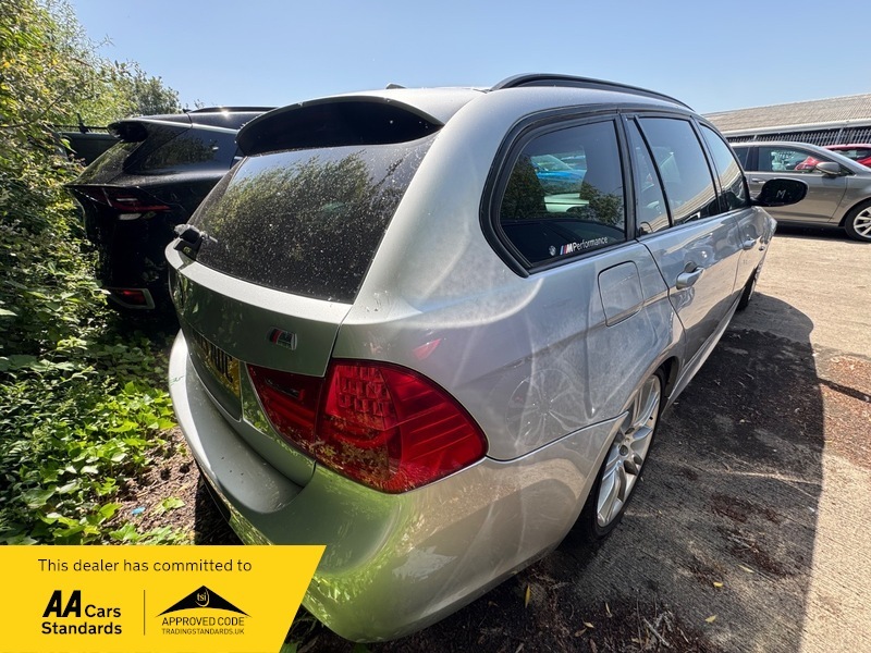 BMW 3 Series 320D M Sport Business WH05MDC Silver #3