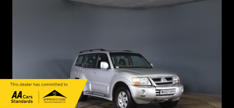 Mitsubishi Shogun Lwb Td Equippe Silver