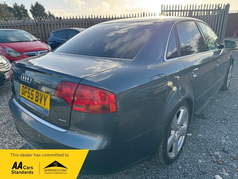 Audi A4 Fsi Quattro S Line DF55BVY Grey #3