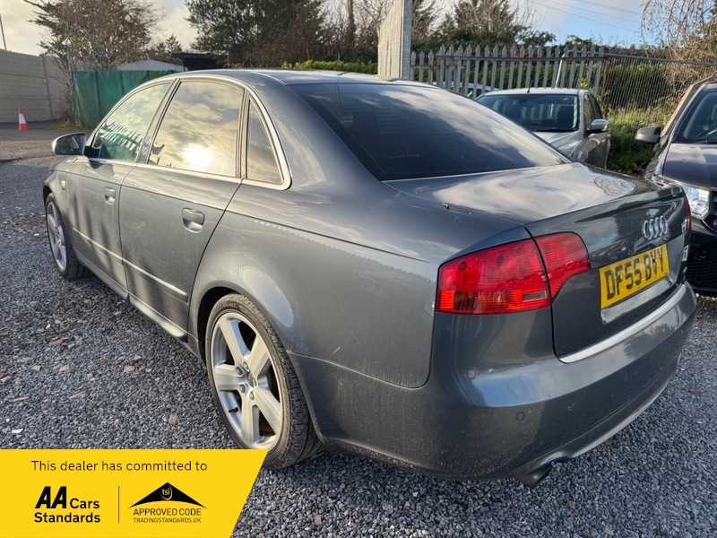 Audi A4 Fsi Quattro S Line DF55BVY Grey #4