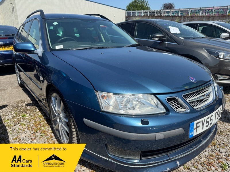 Saab 9-3 Aero V6 FY55TSO Blue #2