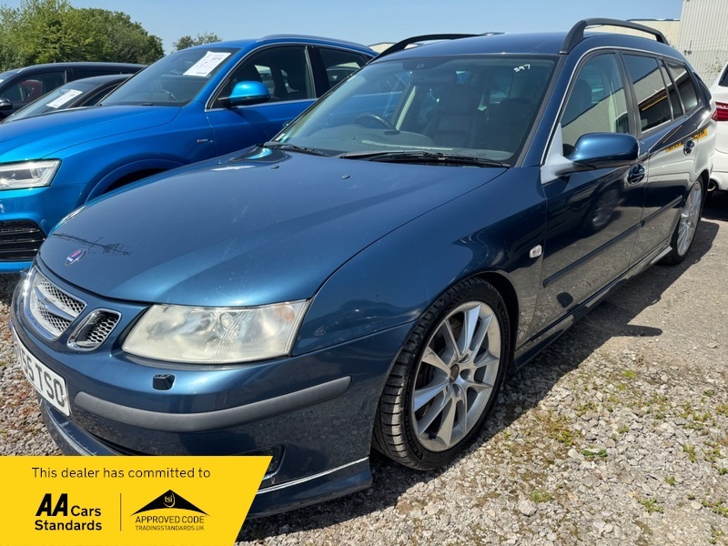 Saab 9-3 Aero V6 FY55TSO Blue