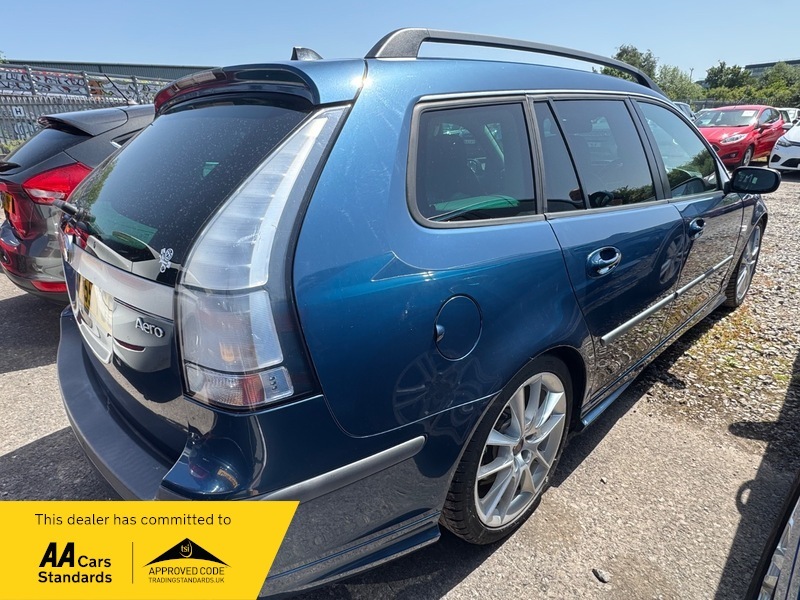 Saab 9-3 Aero V6 FY55TSO Blue #3