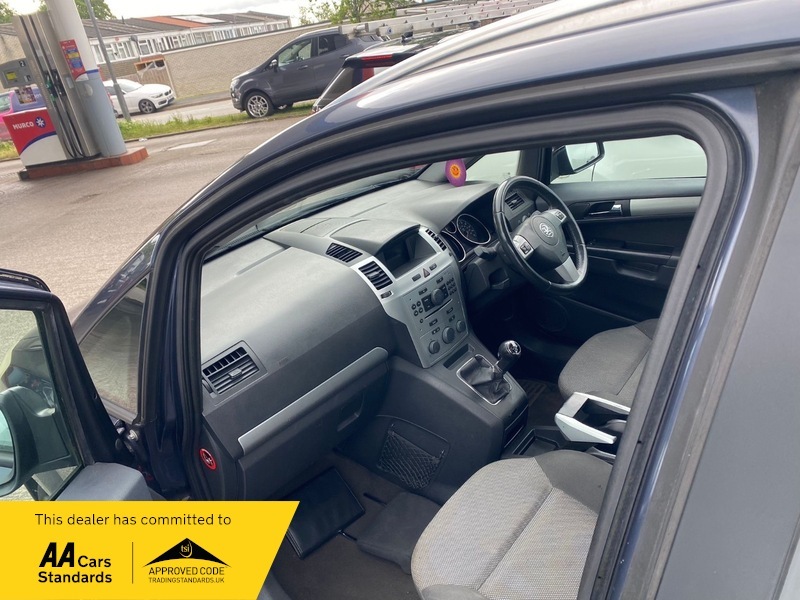 Vauxhall Zafira Energy Blue #6