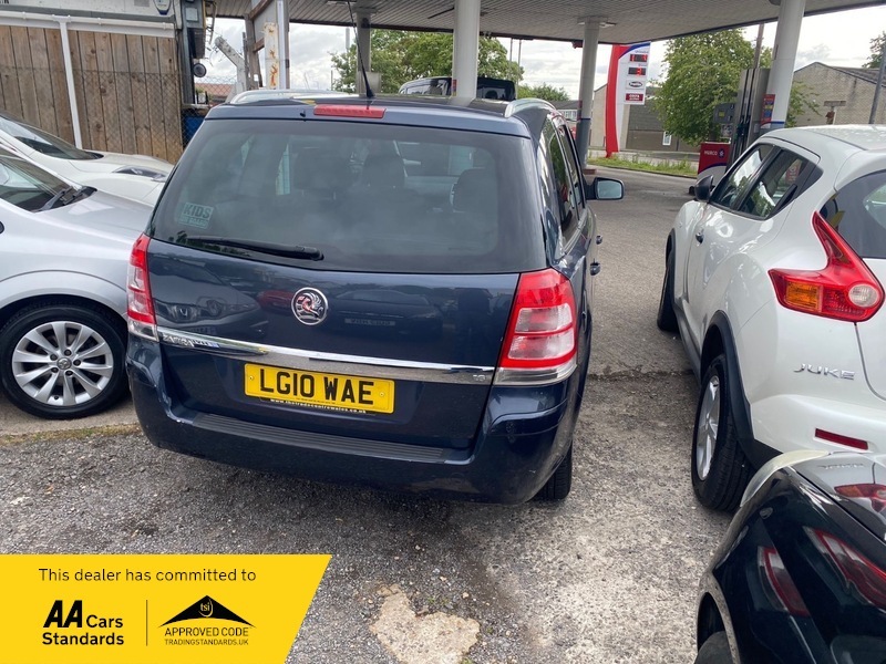 Vauxhall Zafira Energy Blue #3