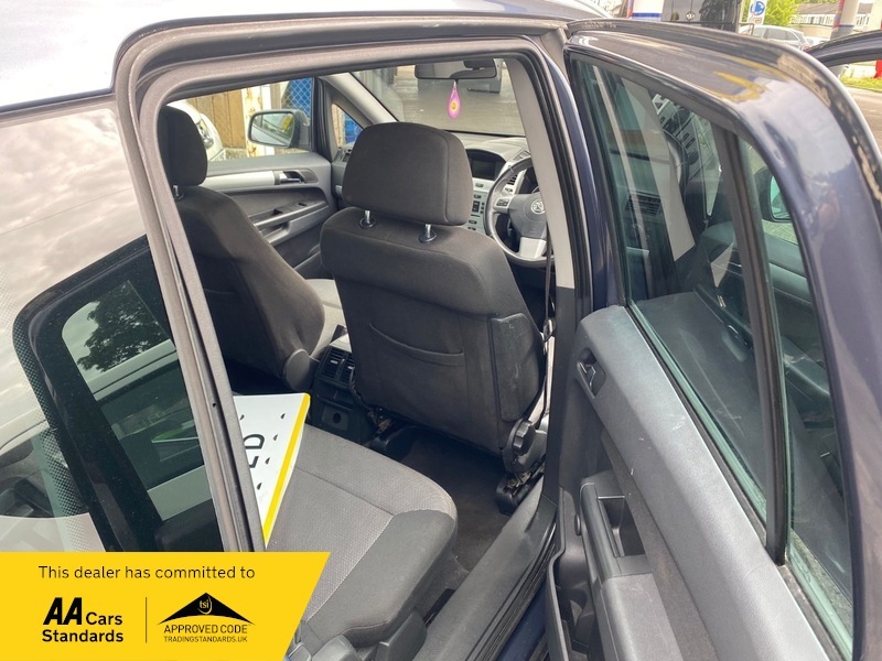 Vauxhall Zafira Energy Blue #5