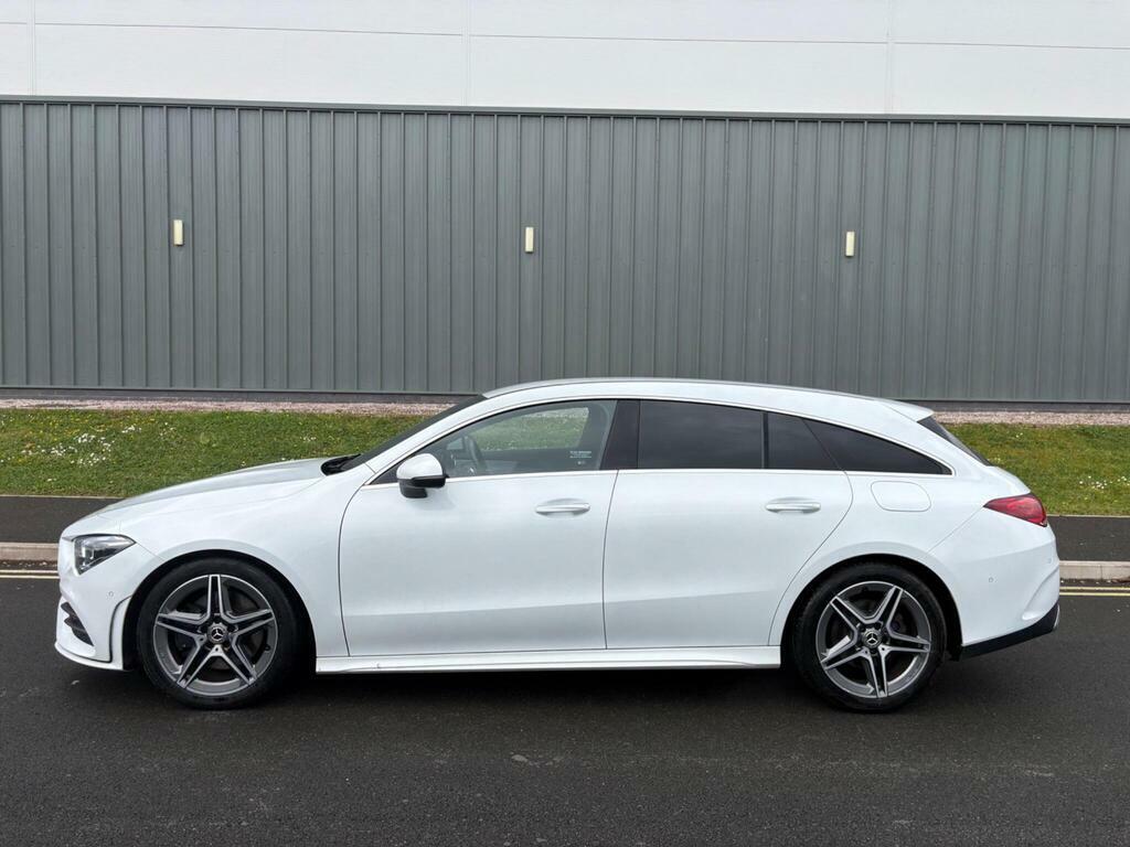 Mercedes-Benz CLA Class 1.3 Cla200 Amg Line Premium 2 Shooting Brake 7G- WD22EVL White #6