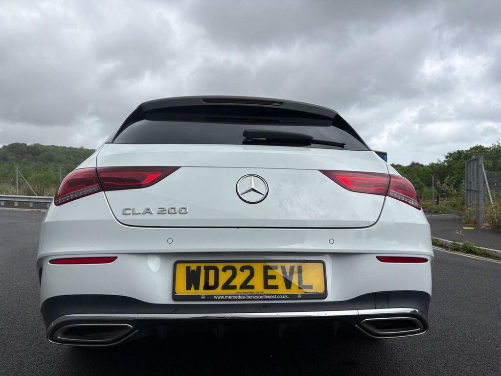 Mercedes-Benz CLA Class 1.3 Cla200 Amg Line Premium 2 Shooting Brake 7G- WD22EVL White #3