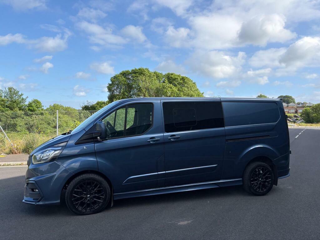 Ford Transit Custom 2.0 300 Ecoblue Limited Crew Van L2 H1 Euro 6 S S BT22UVY Blue #3