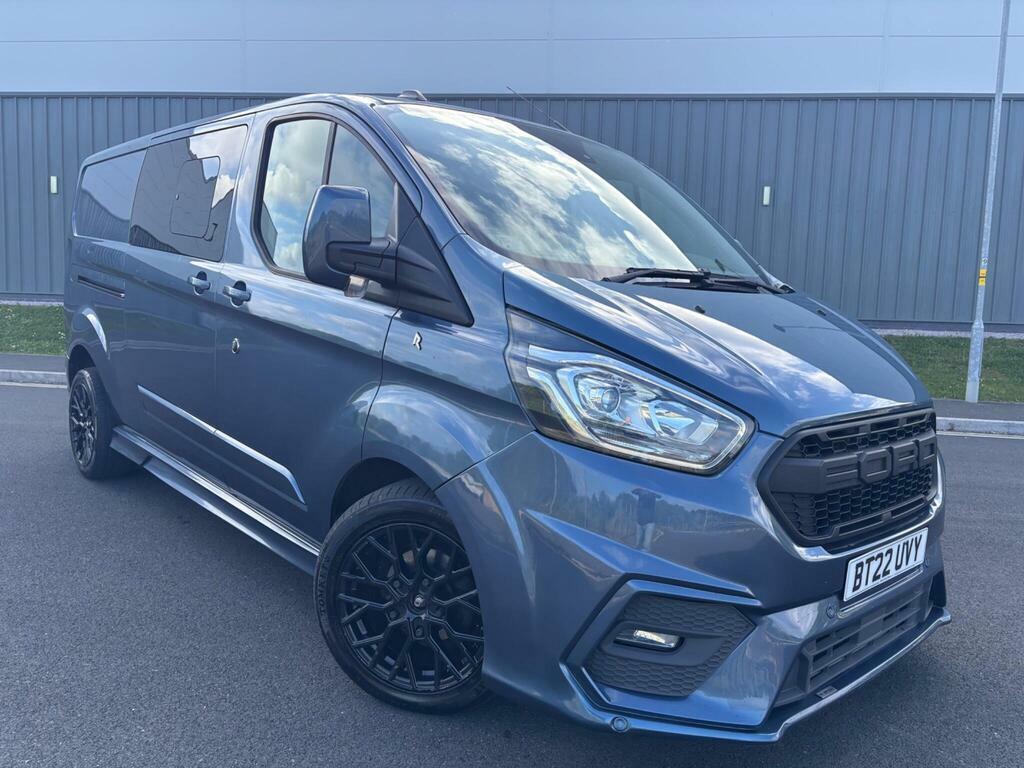 Ford Transit Custom 2.0 300 Ecoblue Limited Crew Van L2 H1 Euro 6 S S BT22UVY Blue #5