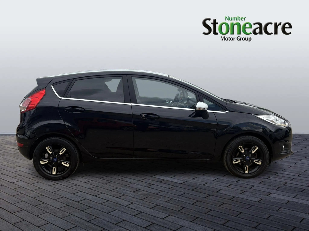 Ford Fiesta 1.0T Ecoboost Zetec Black Edition Euro 6 Ss YF66VSM  #2