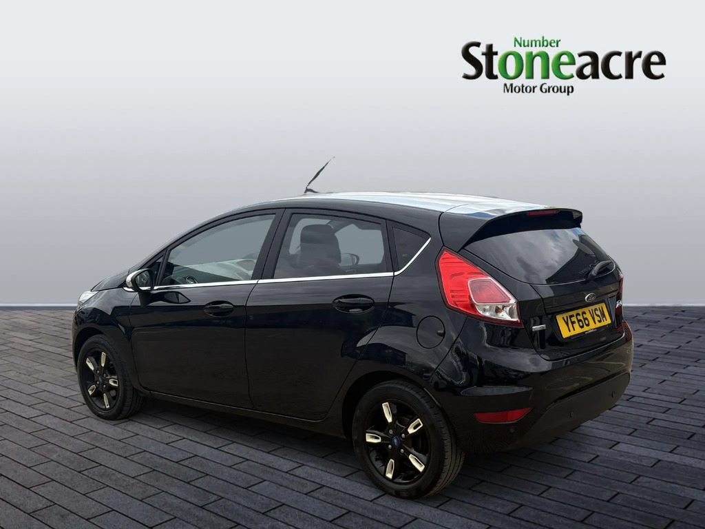 Ford Fiesta 1.0T Ecoboost Zetec Black Edition Euro 6 Ss YF66VSM  #5