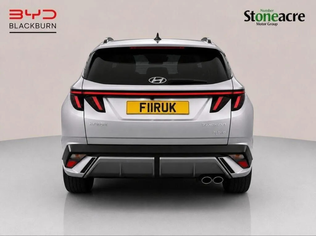 Hyundai Tucson 1.6 T-gdi N Line Euro 6 Ss BL24NRZ Silver #6