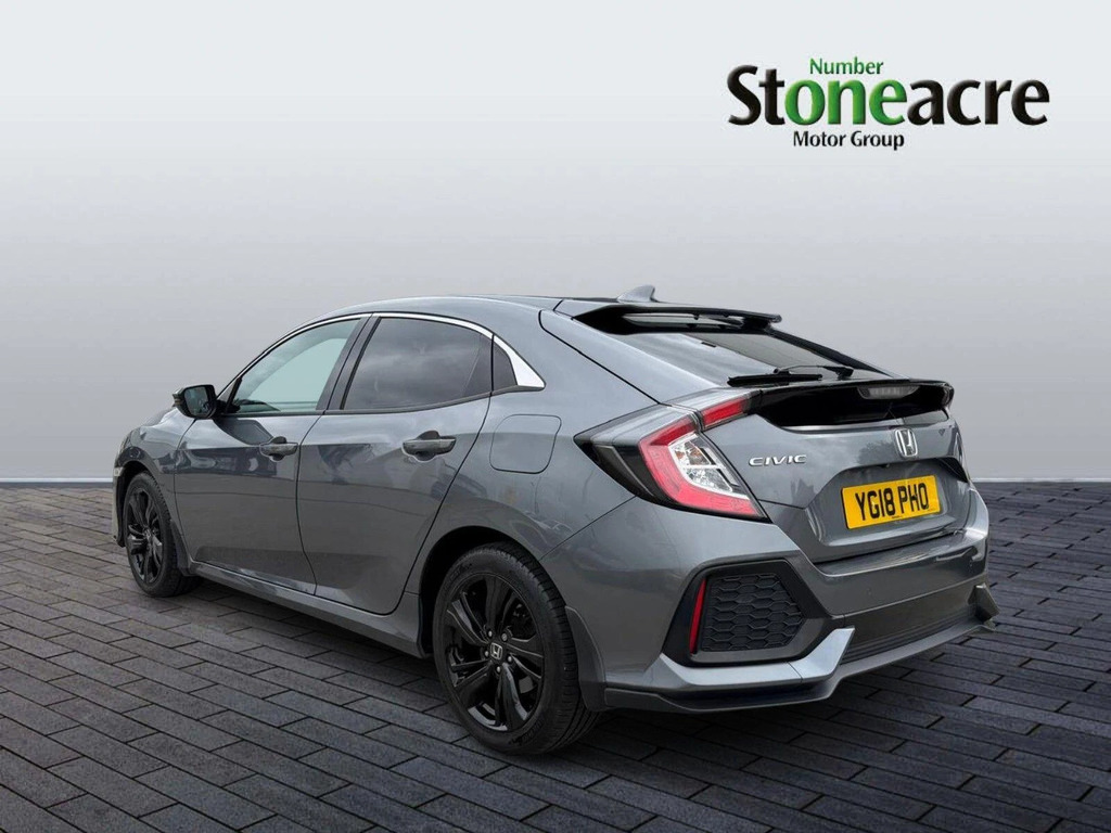 Honda Civic 1.0 Vtec Turbo 126 Sr YG18PHO Grey #5