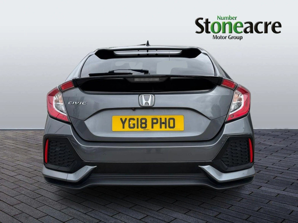 Honda Civic 1.0 Vtec Turbo 126 Sr YG18PHO Grey #4