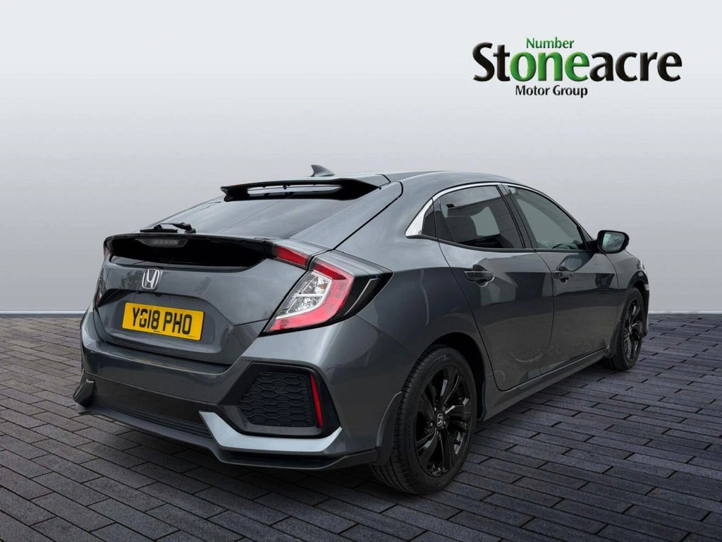 Honda Civic 1.0 Vtec Turbo 126 Sr YG18PHO Grey #3