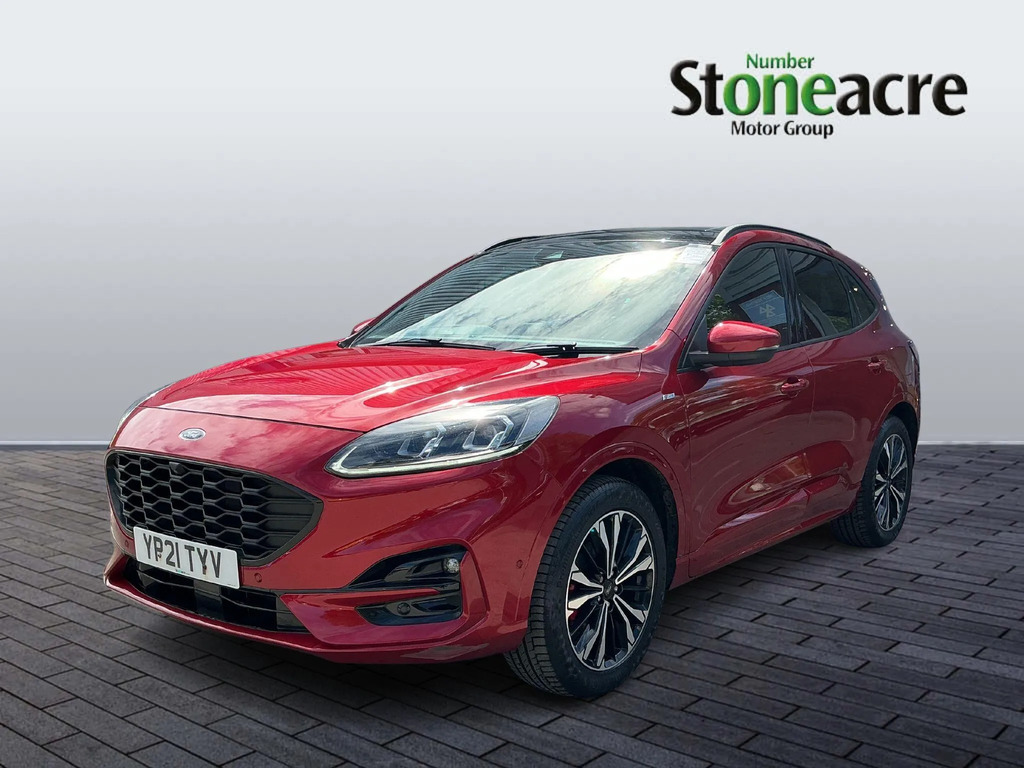 Ford Kuga 2.0 Ecoblue St-line X Edition Awd Euro 6 Ss YP21TYV Red #3