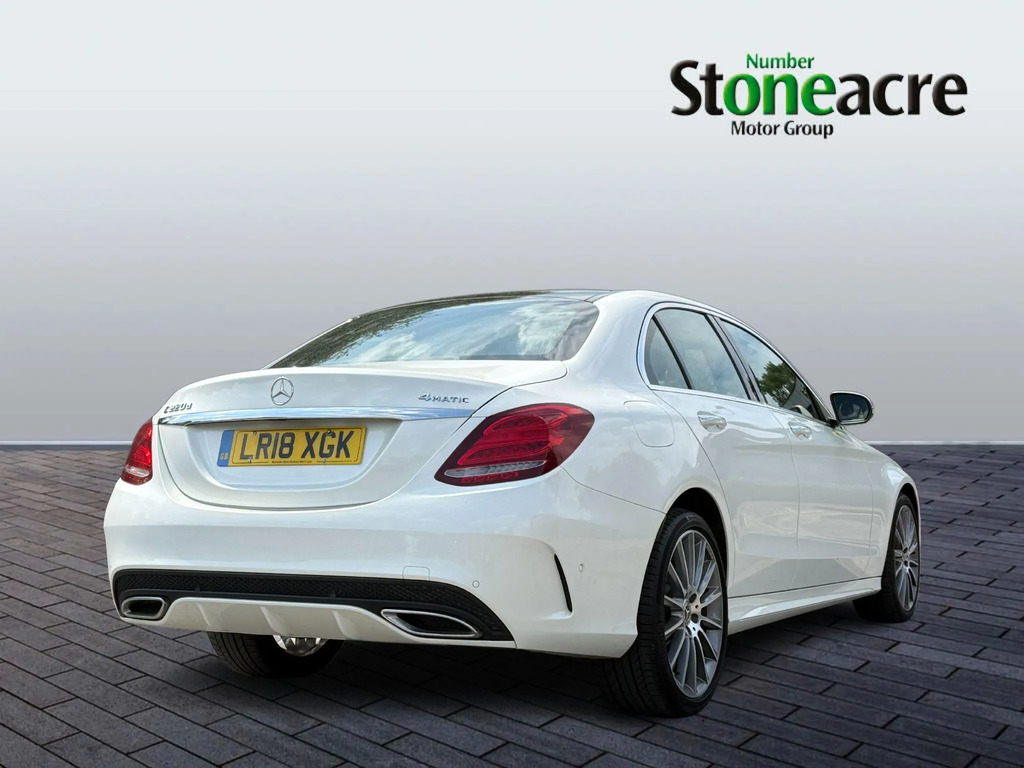 Mercedes-Benz C Class 2.1 C220d Amg Line Premium G-tronic 4Matic Euro LR18XGK #3