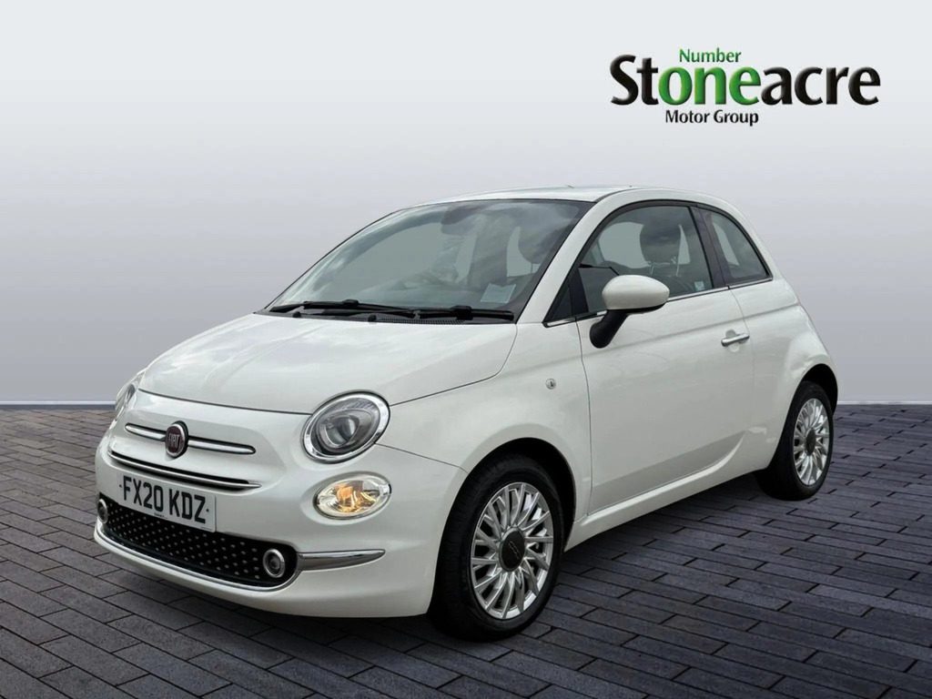 Fiat 500 1.2 Lounge FX20KDZ White #3