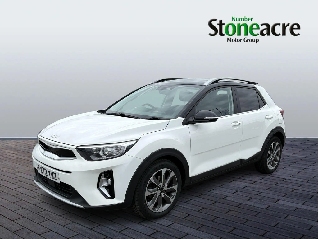 Kia Stonic 1.0 T-gdi Mhev Connect Euro 6 Ss FX72YWZ White #3