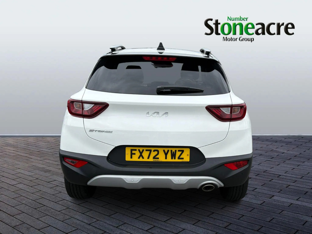 Kia Stonic 1.0 T-gdi Mhev Connect Euro 6 Ss FX72YWZ White #6