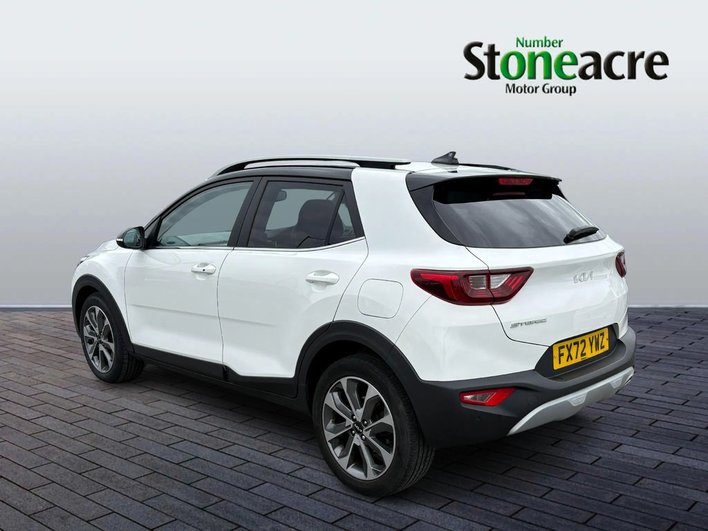 Kia Stonic 1.0 T-gdi Mhev Connect Euro 6 Ss FX72YWZ White #4