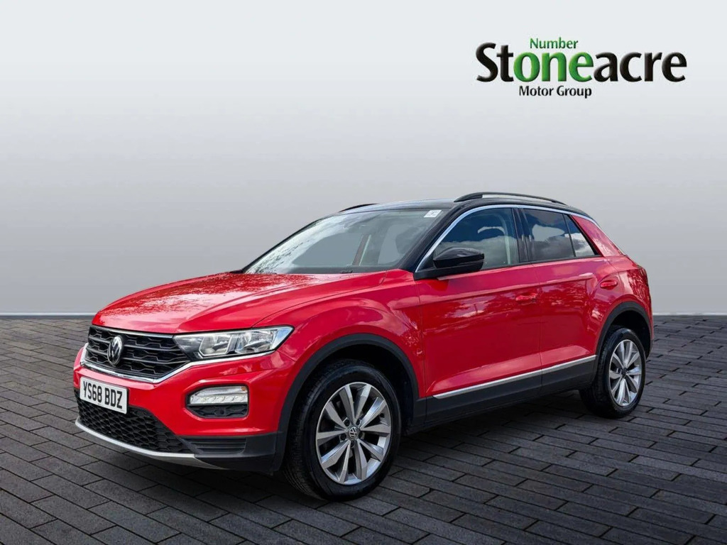 Volkswagen T-Roc 1.5 Tsi Evo Design Euro 6 Ss YS68BDZ Red #4