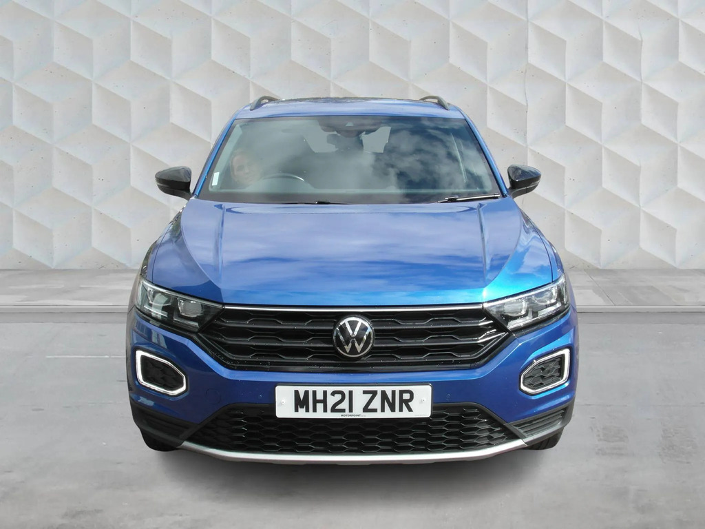 Volkswagen T-Roc 1.0 Tsi Black Edition Euro 6 Ss MH21ZNR Blue #2