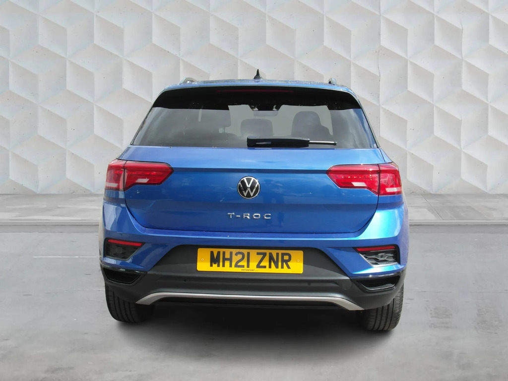 Volkswagen T-Roc 1.0 Tsi Black Edition Euro 6 Ss MH21ZNR Blue #6