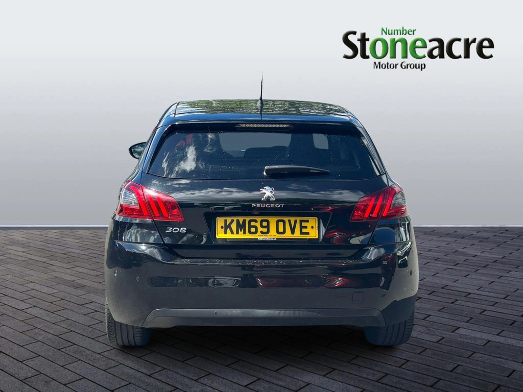 Peugeot 308 1.2 Puretech Tech Edition Hatchback KM69OVE Black #6