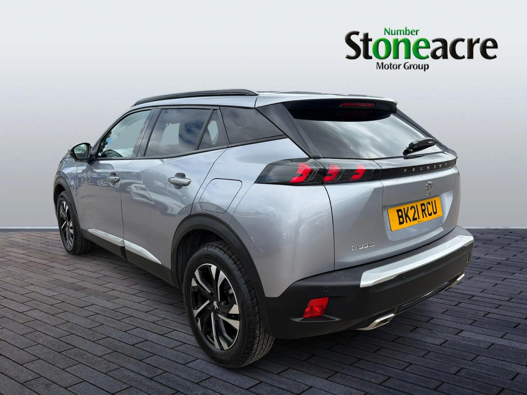 Peugeot 2008 1.2 Puretech Allure Premium Euro 6 Ss BK21RCU Grey #5